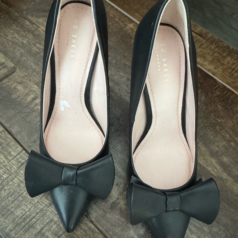 Ted Baker Black Bow Heels for Women